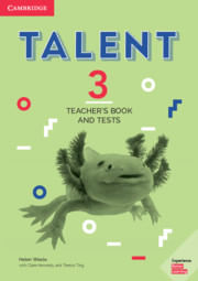 TALENT 3 - TEACHER'S BOOK AND TESTS - Kel Ediciones