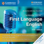 CAMBRIDGE IGCSE FIRST LANGUAGE ENGLISH -Elevate Digital Classroom ...