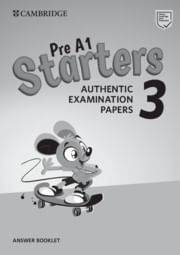 CAMBRIDGE YOUNG LEARNERS:  STARTERS 3-ANSWERS KEY Rev 2018
