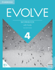 EVOLVE 4 -  WORKBOOK with Download Audio