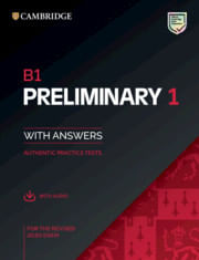B1 PRELIMINARY 1 - STUDENT`S w/Key w/aud *Rev2020