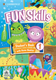 FUN SKILLS 1  -  Student's Book w/Home Booklet and Downloadable Audio #