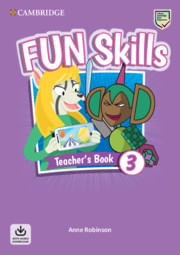 FUN SKILLS 3  -  TEACHER'S Book with Audio Download