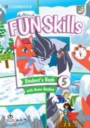 FUN SKILLS 5  -  Student's Book w/Home Booklet and Downloadable Audio #