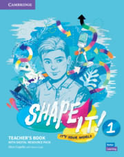 SHAPE IT ! LEVEL 1 - TEACHER'S BOOK w/ Digital Resource Pack