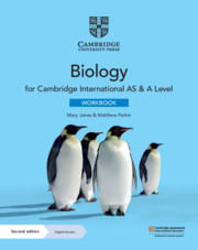 CAMBRIDGE INTERNATIONAL AS & A LEVEL BIOLOGY -   Workbook  w/Access *5th Ed