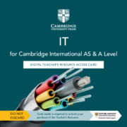 CAMBRIDGE INTERNATIONAL AS & A LEVEL IT -Teacher's Resource Access Card *2nd Ed*