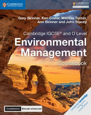 CAMBRIDGE IGCSE & O LEVEL ENVIRONMENTAL MANAGEMENT -  Coursebook with Digital Access (2 years)