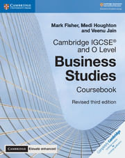 CAMBRIDGE IGCSE & O LEVEL BUSINESS STUDIES -  Coursebook with Elevate *Rev 3rd Edition*