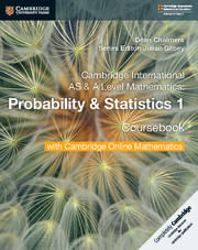CAMBRIDGE INTERNATIONAL AS & A LEVEL MATHEMATICS : PROBABILITY & STATISTICS 1 - Course w/online Math