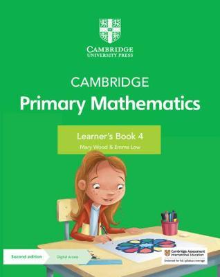 CAMBRIDGE PRIMARY MATHEMATICS 4 -   Learner's Book with Digital Access (1 Year)