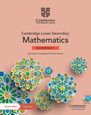 CAMBRIDGE LOWER SECONDARY MATHEMATICS 9 -  Workbook with Digital Access (1 Year)