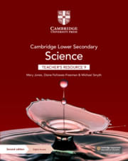 CAMBRIDGE LOWER SECONDARY  SCIENCE 9 - Teacher's Book with Digital Access (1 Year)