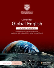 CAMBRIDGE GLOBAL  ENGLISH   9 - Teacher's Resource with with Digital Access *2nd Edition*