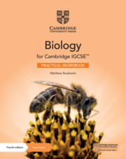 CAMBRIDGE IGCSE BIOLOGY  -   Practical Workbook with Digital Access(2 Years) *4th Edition* Dec 2021