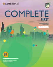 COMPLETE FIRST -  WORKBOOK without Answers with Audio *3rd Edition*