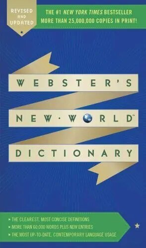 WEBSTER'S NEW WORLD DICTIONARY - Pocket Books