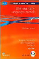 ELEMENTARY LANGUAGE PRACTICE with CD-ROM & Key *New Edition*