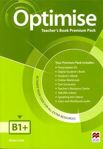 OPTIMISE B1+  - TEACHER'S BOOK Premium Pack #