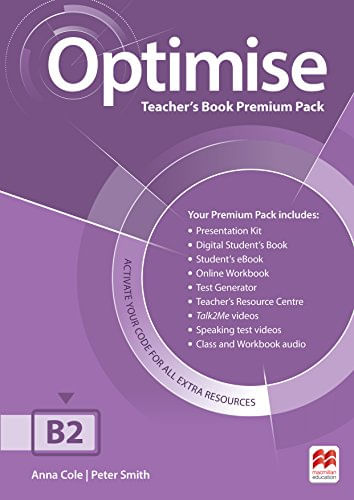 OPTIMISE B2 -TEACHER'S BOOK Premium Pack