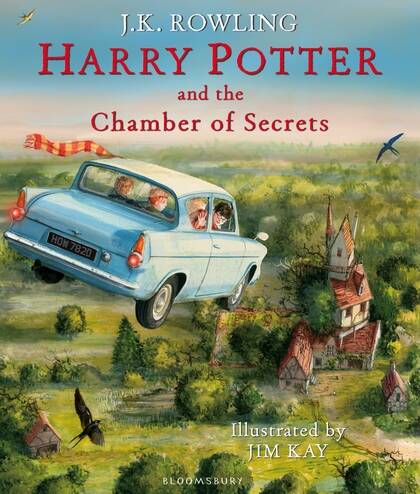 HARRY POTTER 2 -THE CHAMBER OF SECRETS -  *Illustrated Ed