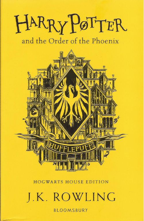 HARRY POTTER 5 -  THE ORDER OF THE PHOENIX -Hufflepuff *PB