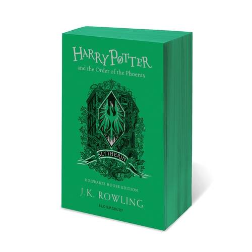 HARRY-POTTER-5----THE-ORDER-OF-THE-PHOENIX--Slytherin-PB----Out-of-Print-