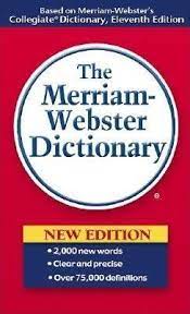 MERRIAM WEBSTER S DICTIONARY OF 11th INTERNATIONAL EDITION