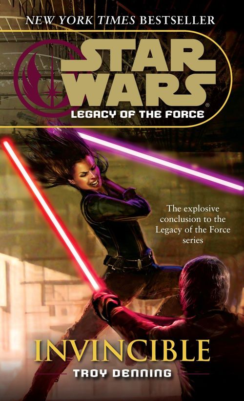 STAR WARS LEGACY OF THE FORCE 9: INVINCIBLE - Del Rey