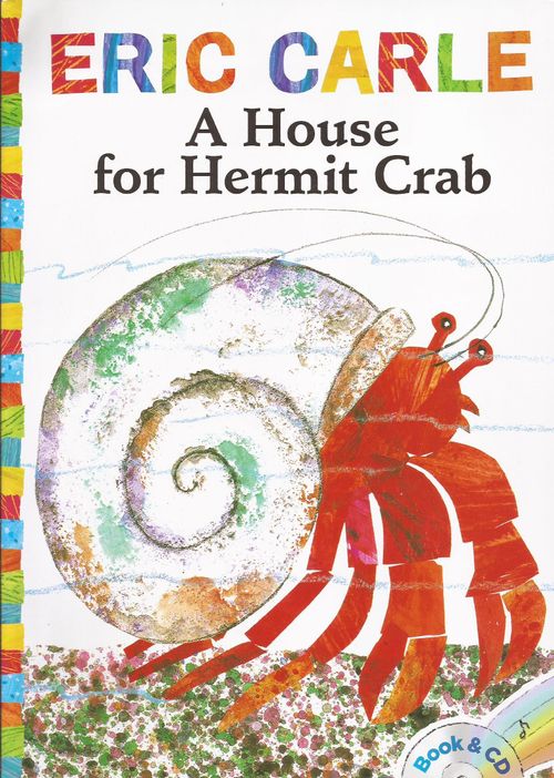 HOUSE FOR HERMIT CRAB,A with CD - Simon & Schuster