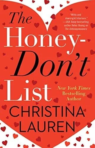 HONEY-DON'T LIST, THE - Gallery Books