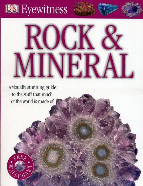 ROCK & MINERAL - Eyewitnes Guides Pbck  **New Edition**