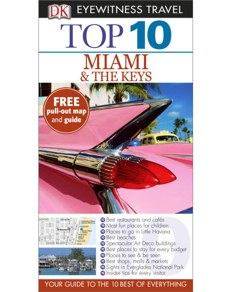 MIAMI & THE KEYS - Top 10 Eyewitness Travel Guides *New Ed**