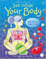 SEE INSIDE YOUR BODY - Usborne Flap Book