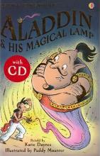 ALADDIN-AND-HIS-MAGICAL-LAMP-w-Audio-CD-Usborne-Y.Read-1-HB