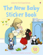 NEW BABY STICKER BOOK, THE - Usborne First Experiences