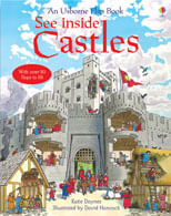 SEE INSIDE CASTLES - Usborne Flap Books