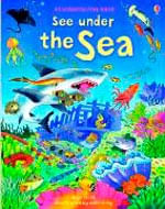 SEE UNDER THE SEA - Usborne Flap Books