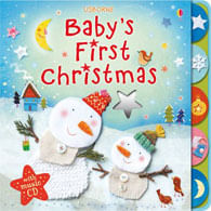 BABY´S FIRST CHRISTMAS with CD - Usborne   **New Edition**