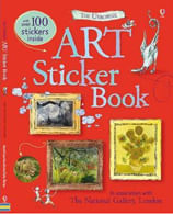 USBORNE ART STICKER BOOK, THE