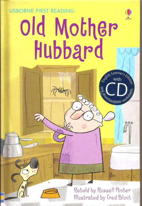 OLD MOTHER HUBBARD - Usborne First Reading Mauve with CD