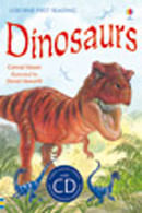 DINOSAURS - Usborne First Reading  Pink with CD #