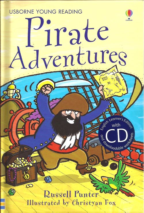 PIRATE ADVENTURES - Usborne Young Reading Red with CD