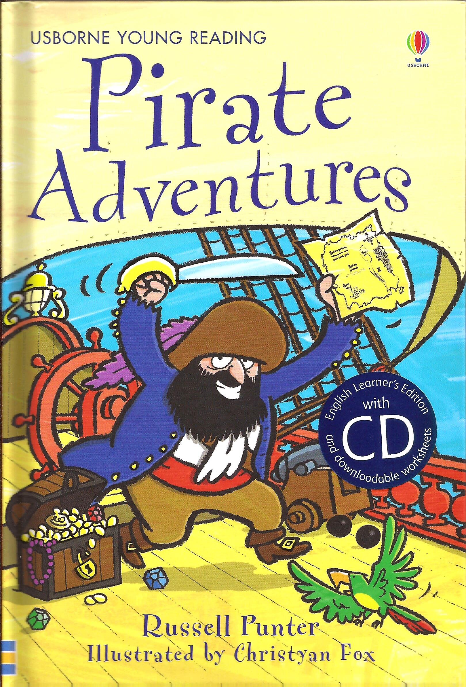 PIRATE ADVENTURES - Usborne Young Reading Red with CD - Kel Ediciones