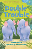 DOUBLE TROUBLE - Usborne Very First Reading 1(Set 2)