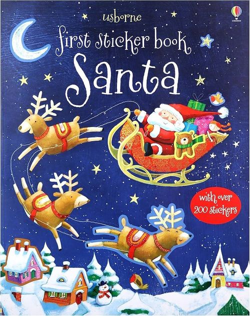 SANTA - Usborne First Sticker Book