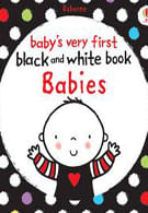 BABY-S-VERY-FIRST-BLACK-AND-WHITE-BOOK-BABIES---Usborne