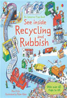 SEE INSIDE RUBBISH AND RECYCLING - Usborne Flap Books