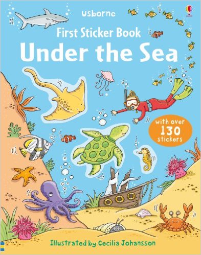 UNDER-THE-SEA---Usborne-First-Sticker-Book
