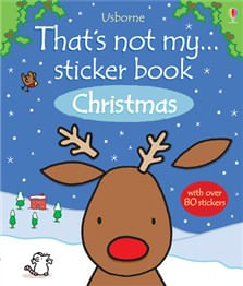 THAT'S NOT MY STICKER BOOK OF CHRISTMAS - Usborne *O/P*
